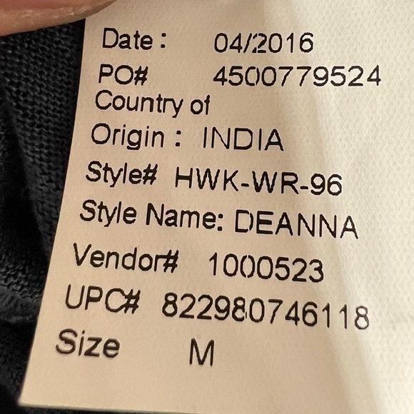 WILLIAM RAST Deanne Blue Distressed Short Flutter Sleeve Top, Size Mediu… - Picture 11 of 12